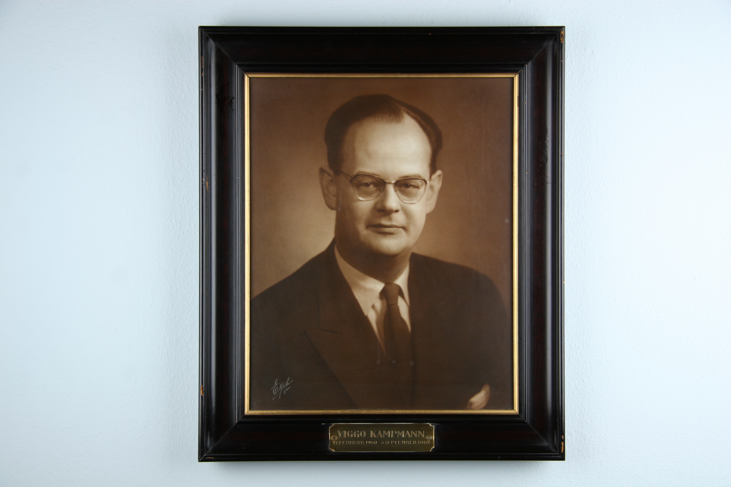 Portræt af Viggo Kampmann