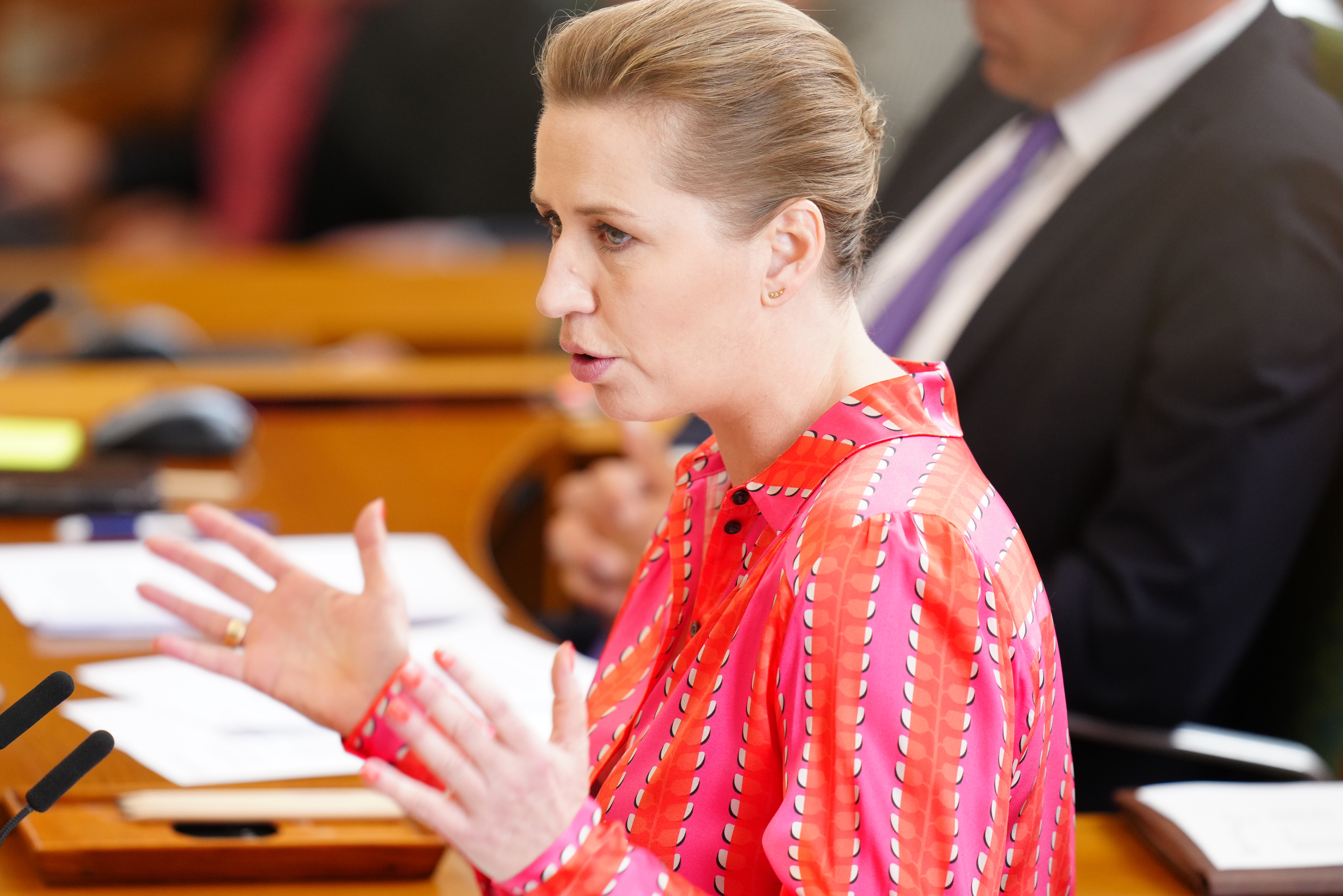 Statsminister Mette Frederiksens ved talen til afslutningsdebatten